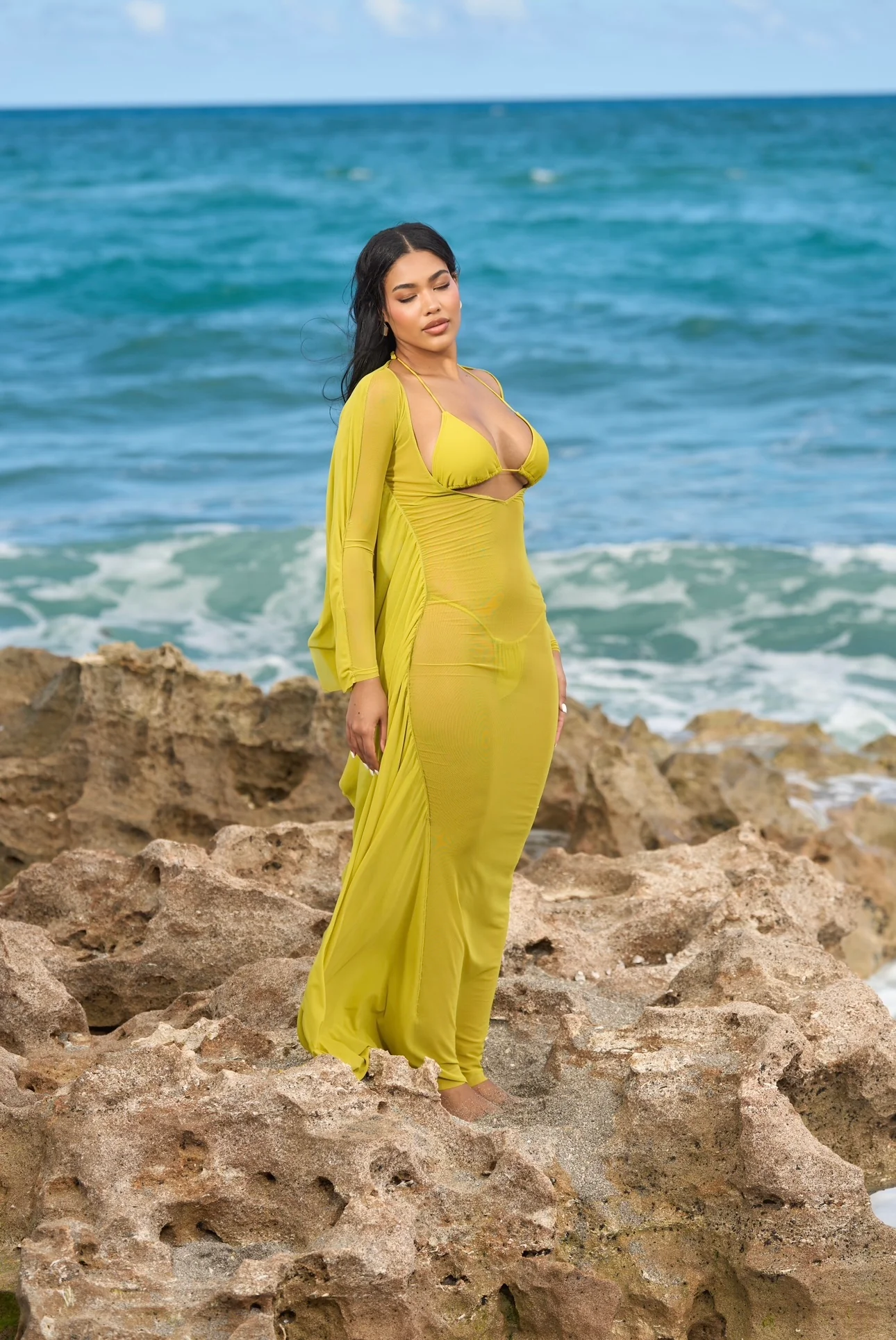 ESMERALDA COVER UP-PEAR - Image 3