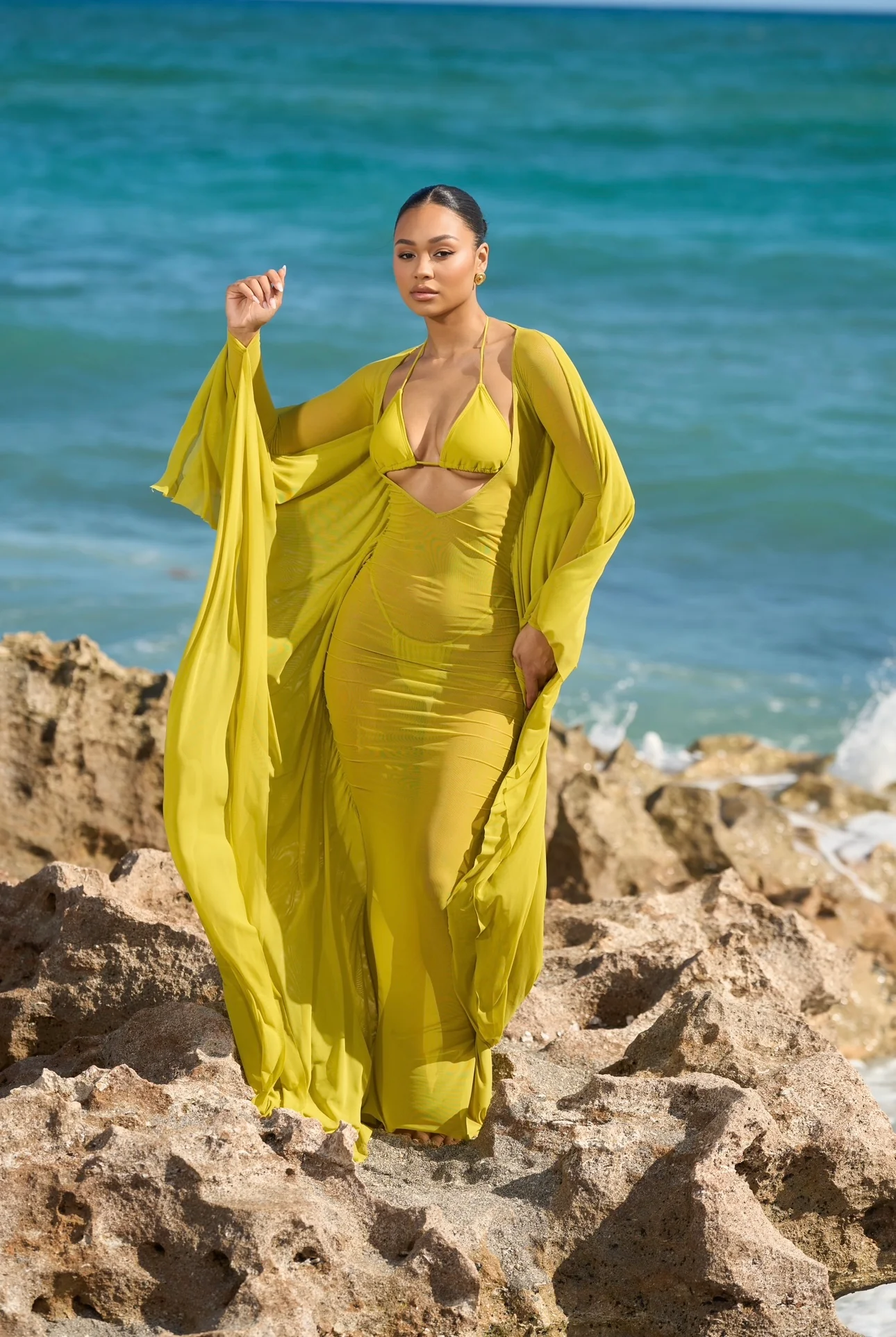 ESMERALDA COVER UP-PEAR - Image 4